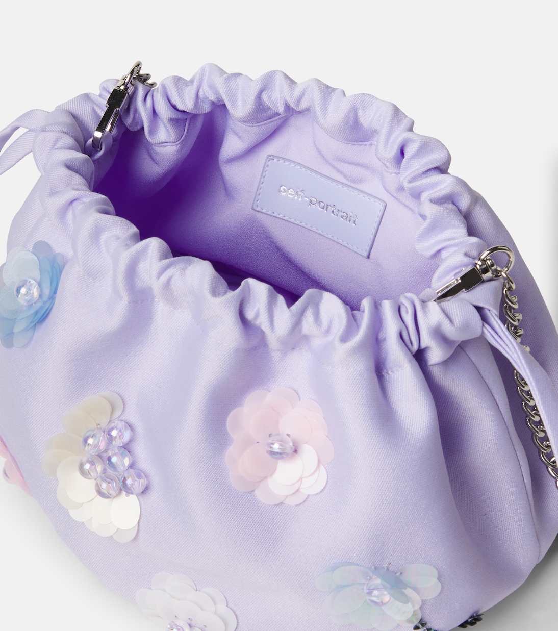 Embellished bucket bag | Self-Portrait Kids