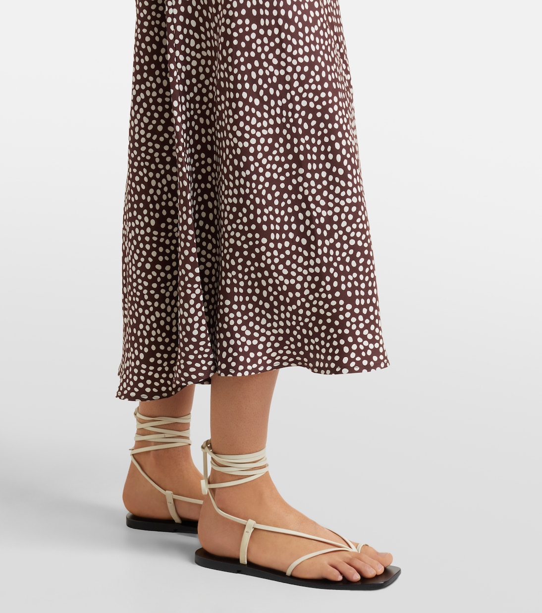 Slipdress Provence aus Seiden-Twill | Asceno