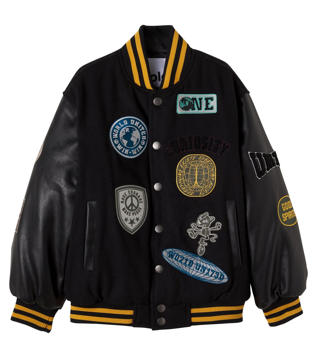 Hani wool-blend varsity jacket | Molo
