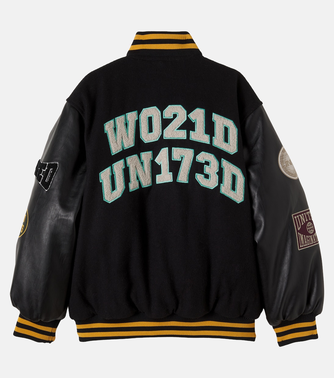 Hani wool-blend varsity jacket | Molo