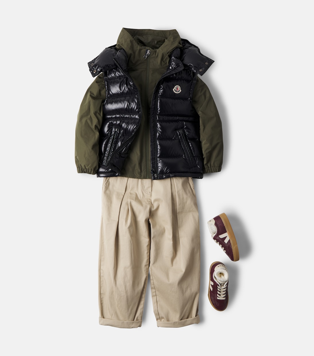 Ania quilted down vest | Moncler Enfant