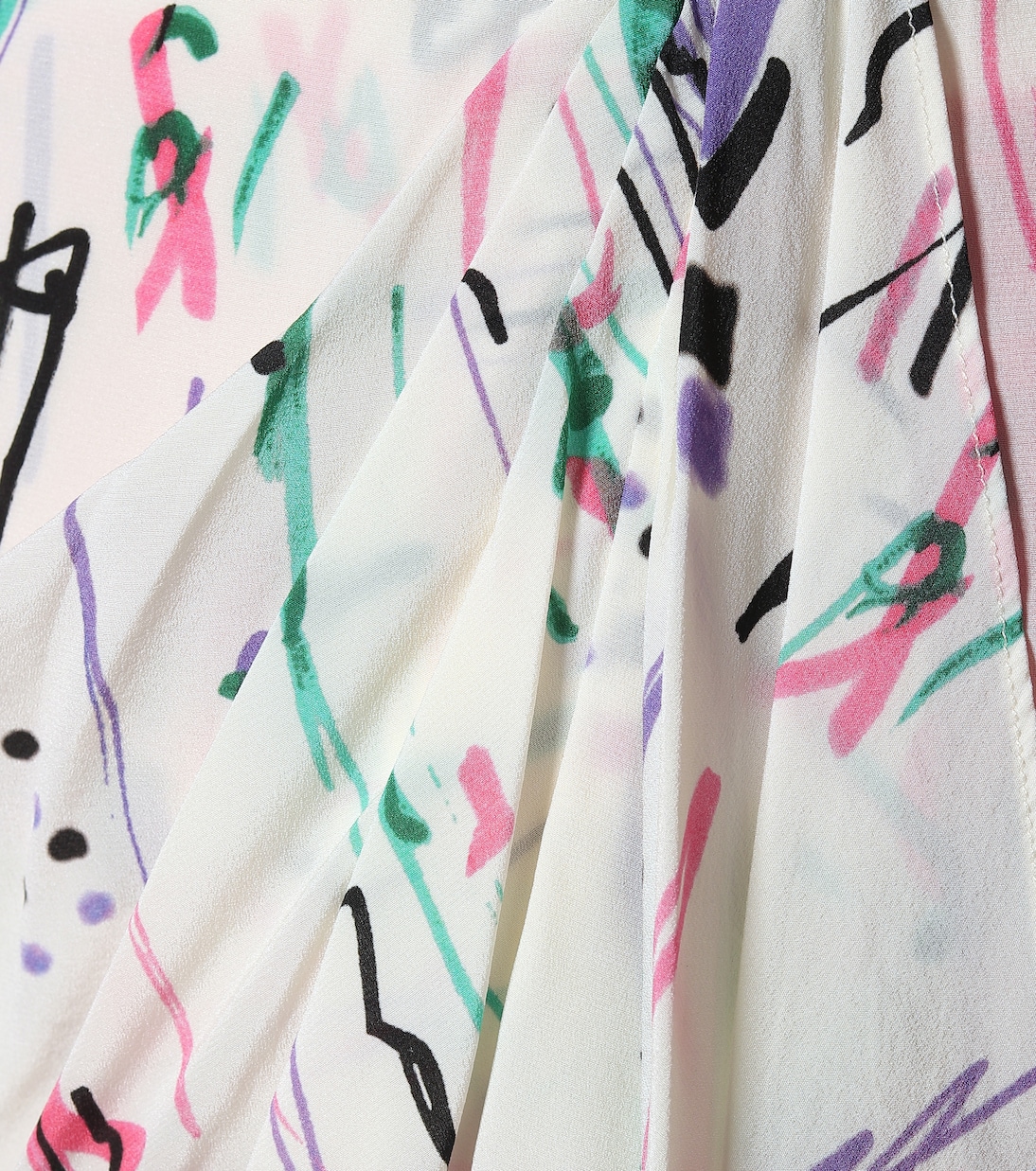 Fabiana stretch-silk midi skirt | Isabel Marant