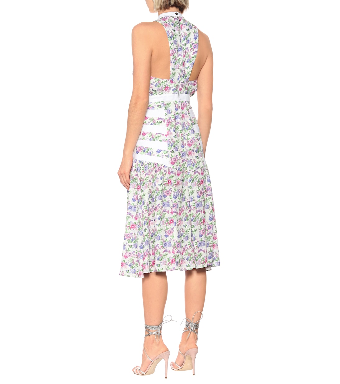 Robe midi imprimée | Rabanne