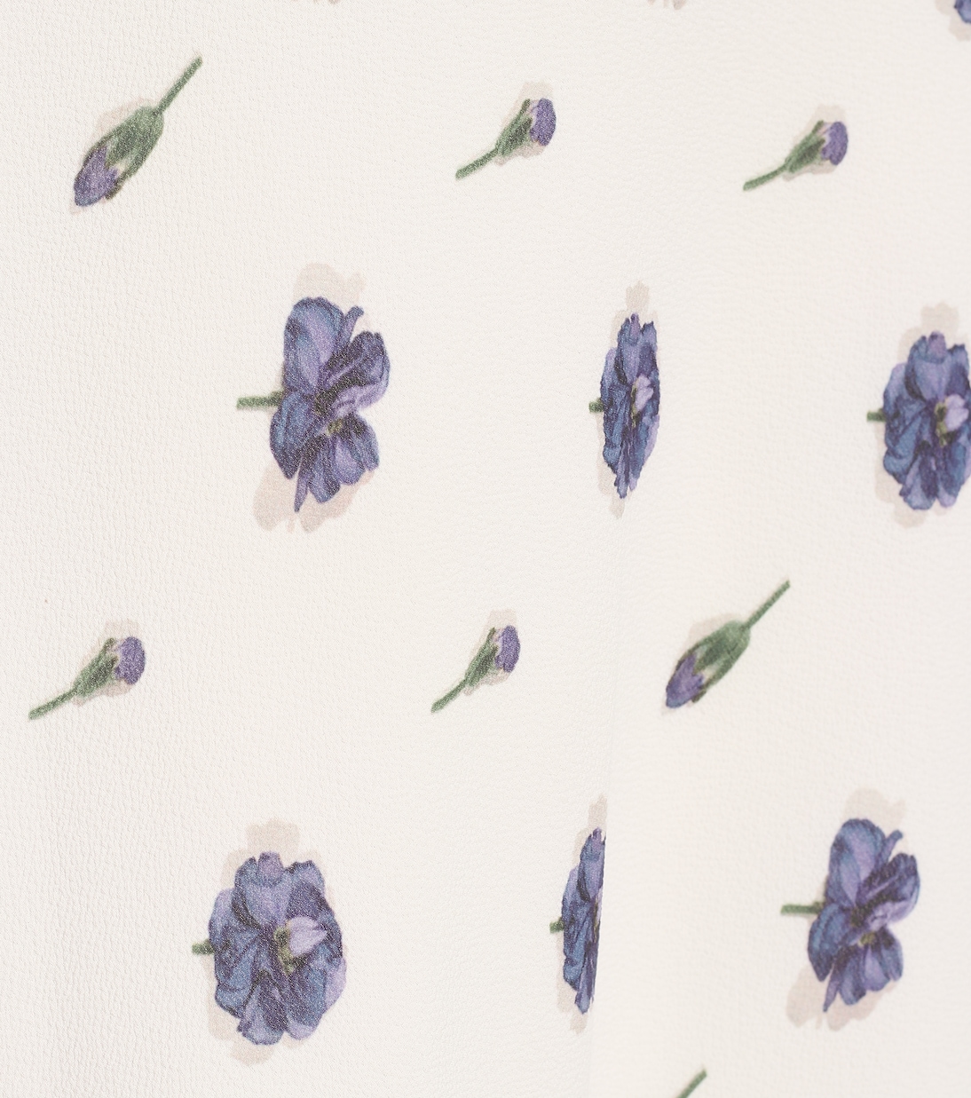 Bedruckter Midirock Senga | Baum und Pferdgarten