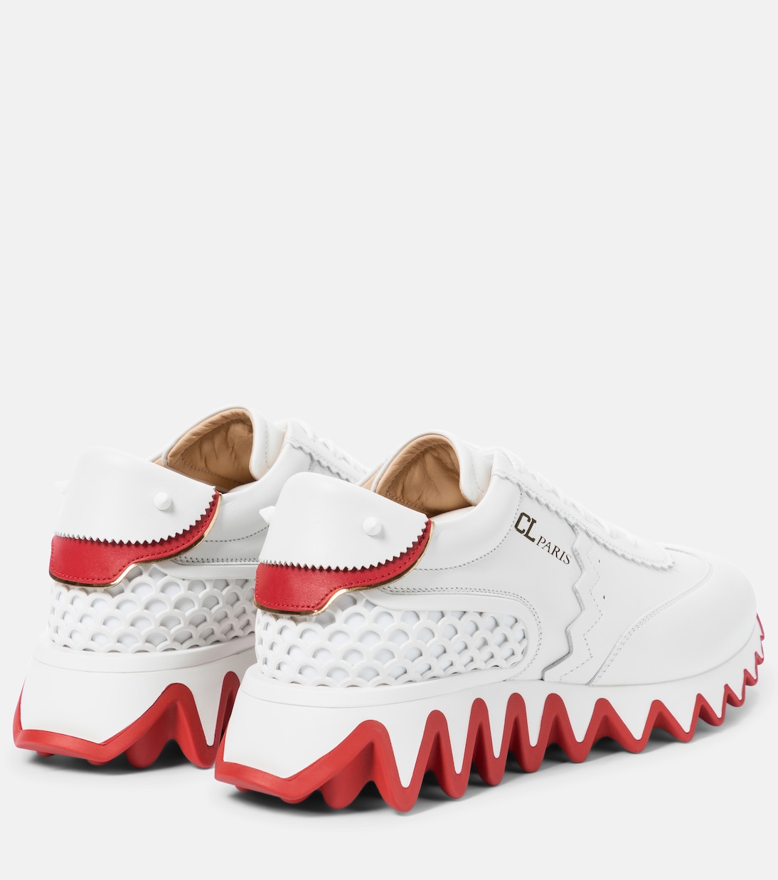 Loubishark leather sneakers | Christian Louboutin