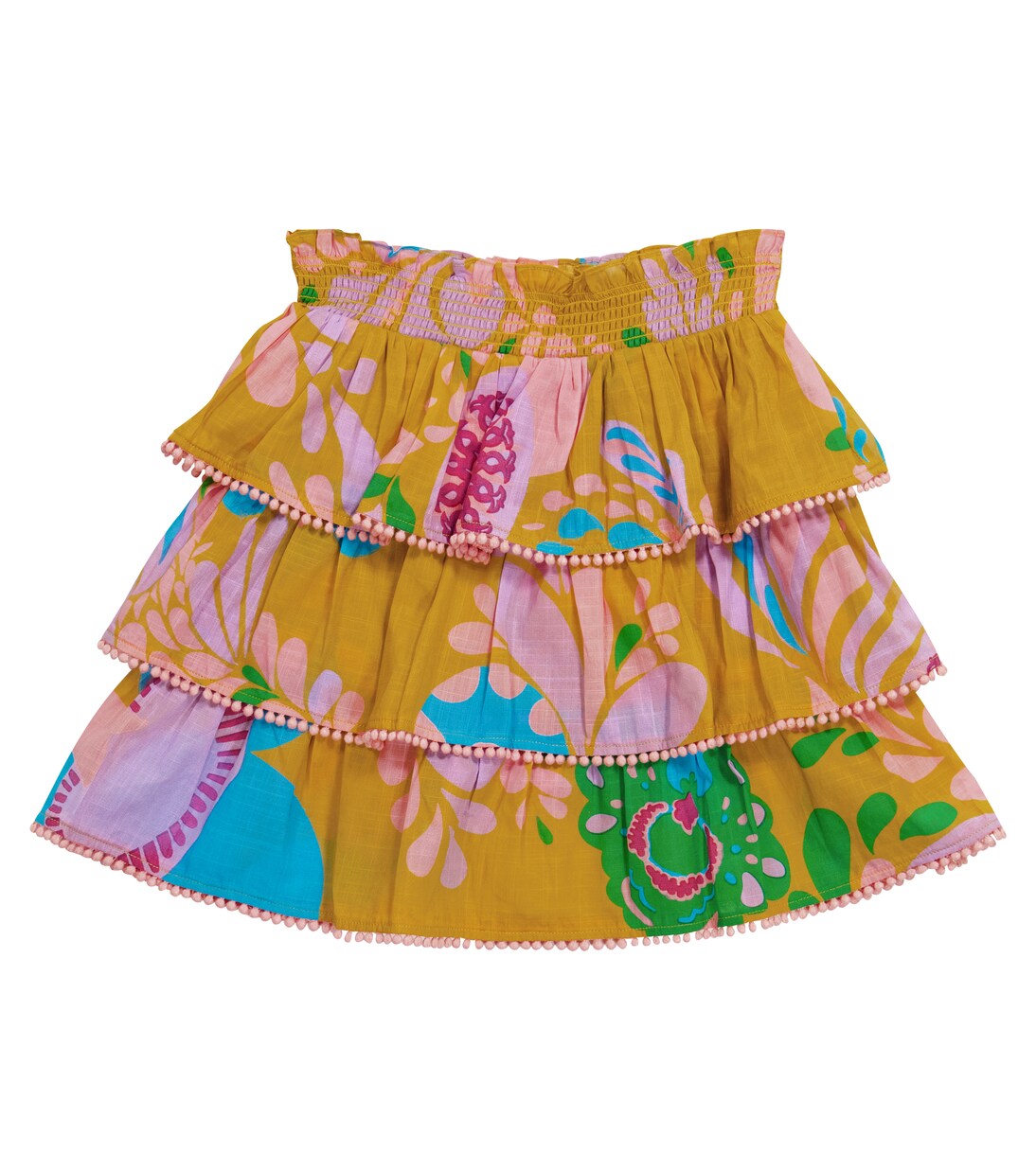 Teddy floral cotton skirt | Zimmermann Kids