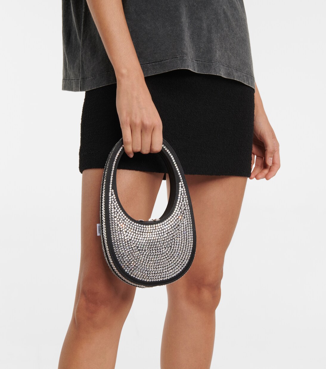 Swipe Mini embellished shoulder bag | Coperni