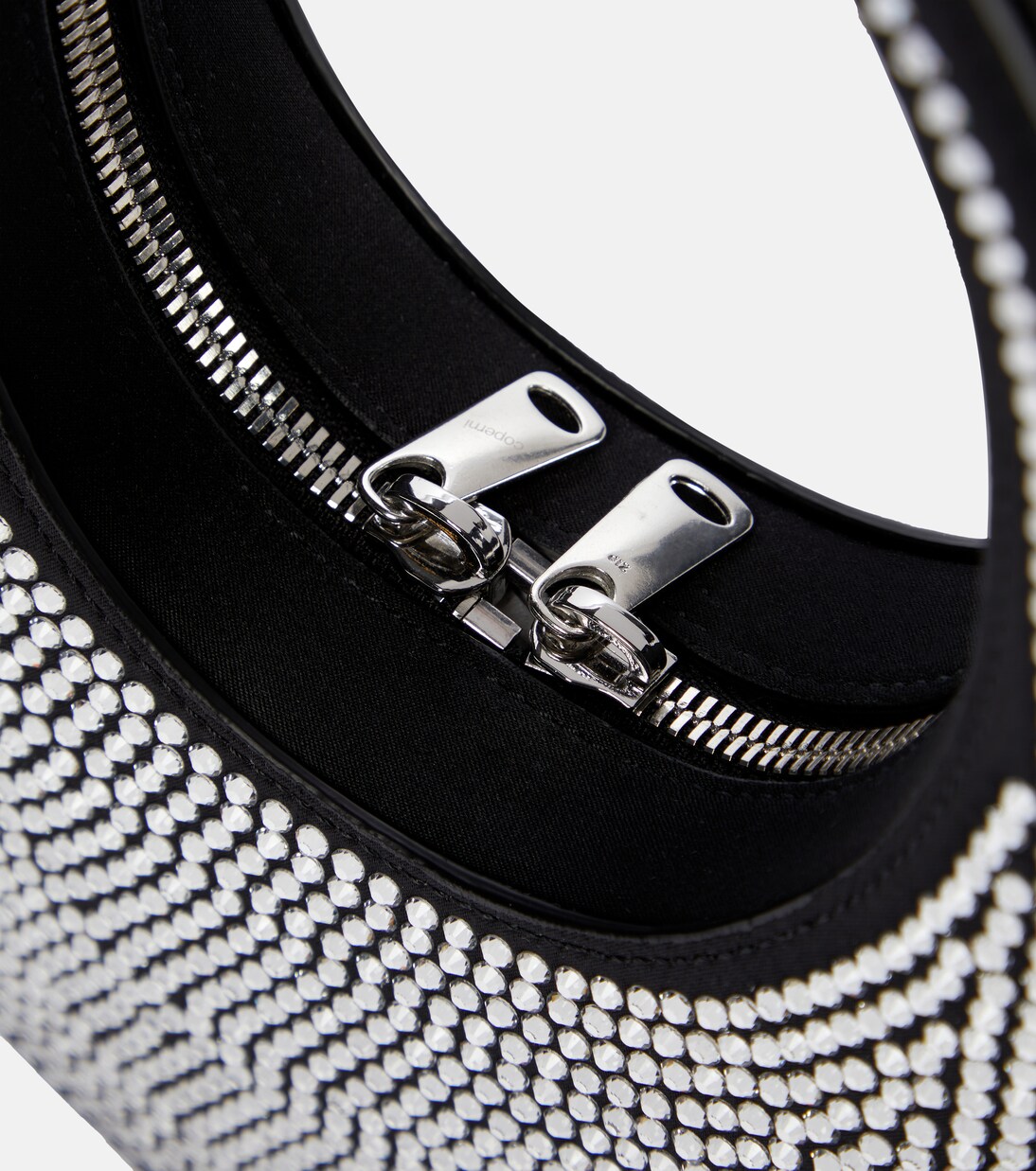 Swipe Mini embellished shoulder bag | Coperni