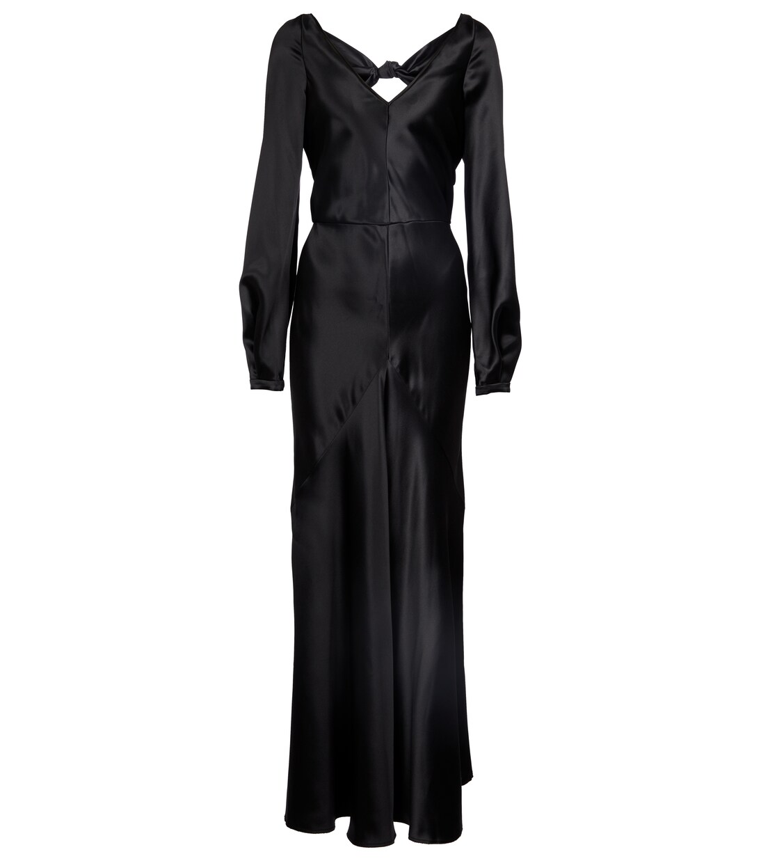 Robe midi en satin de soie | Gabriela Hearst