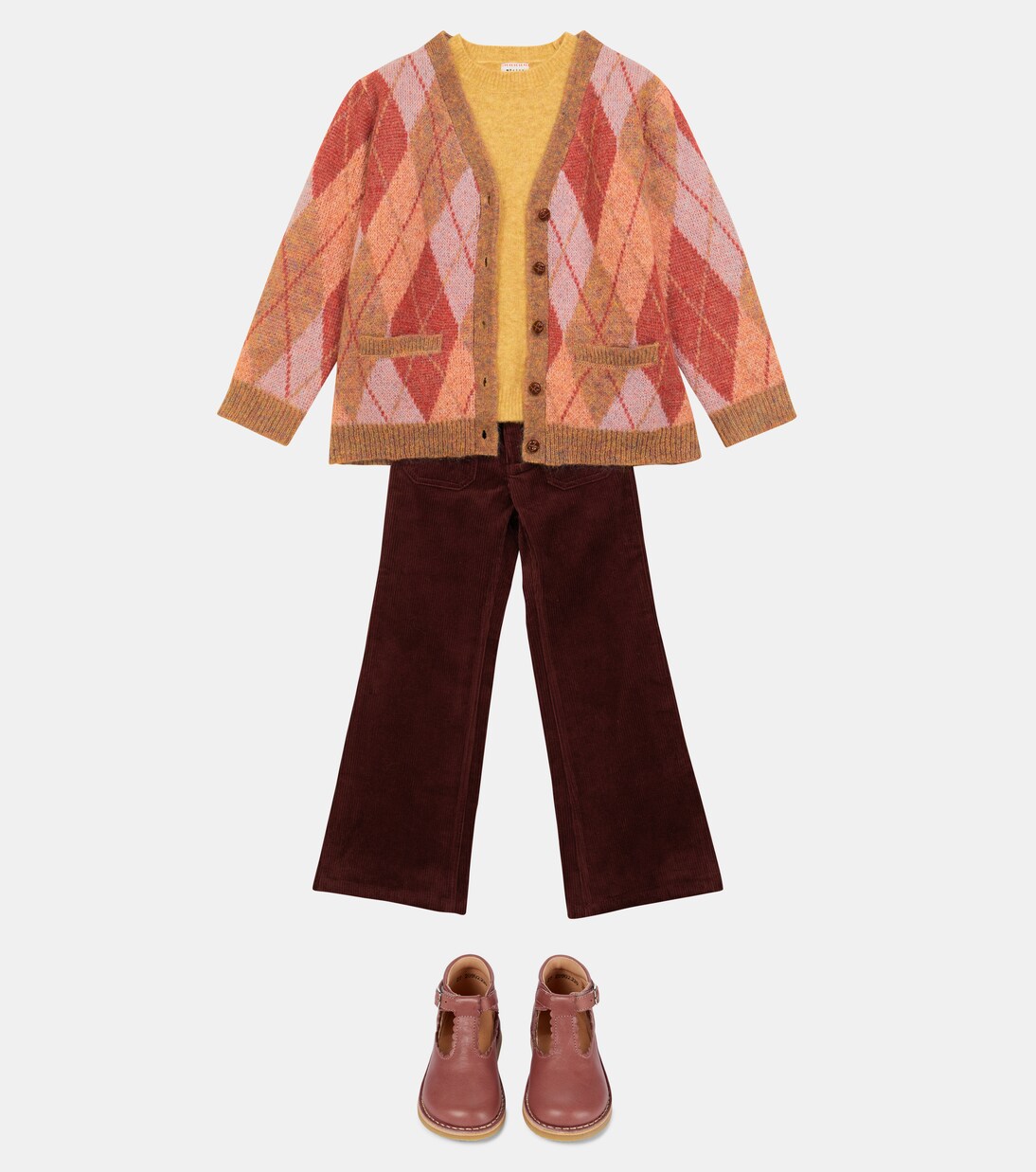 Odds Grade argyle knit cardigan | Morley