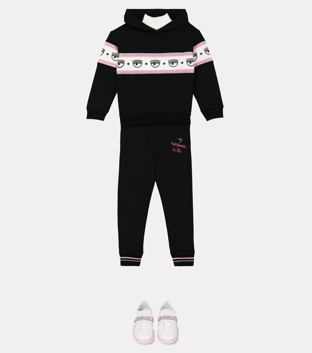 Stretch-cotton jersey sweatpants | Monnalisa