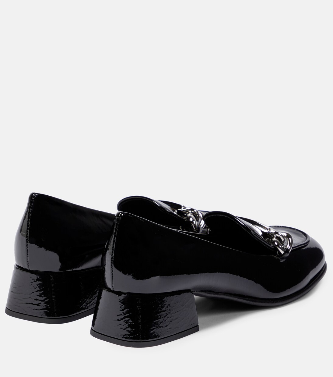 Loafers aus Lackleder | Miu Miu