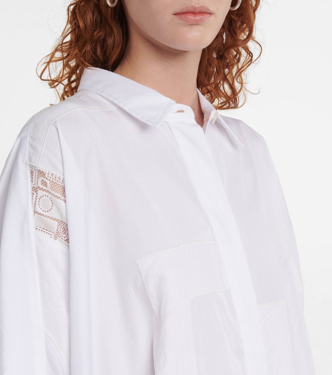 Abito chemisier patchwork Dania in cotone | Joseph