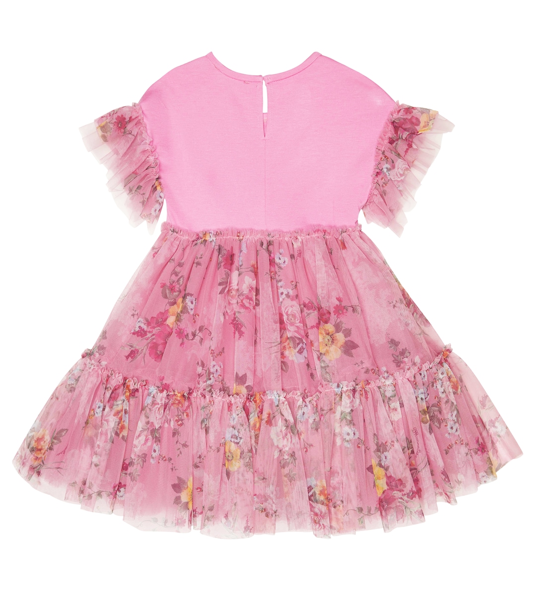 Floral tulle dress | Monnalisa