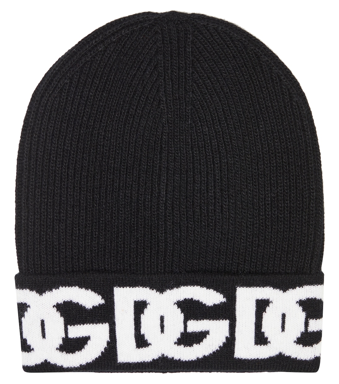 Logo virgin wool beanie | Dolce&Gabbana Kids