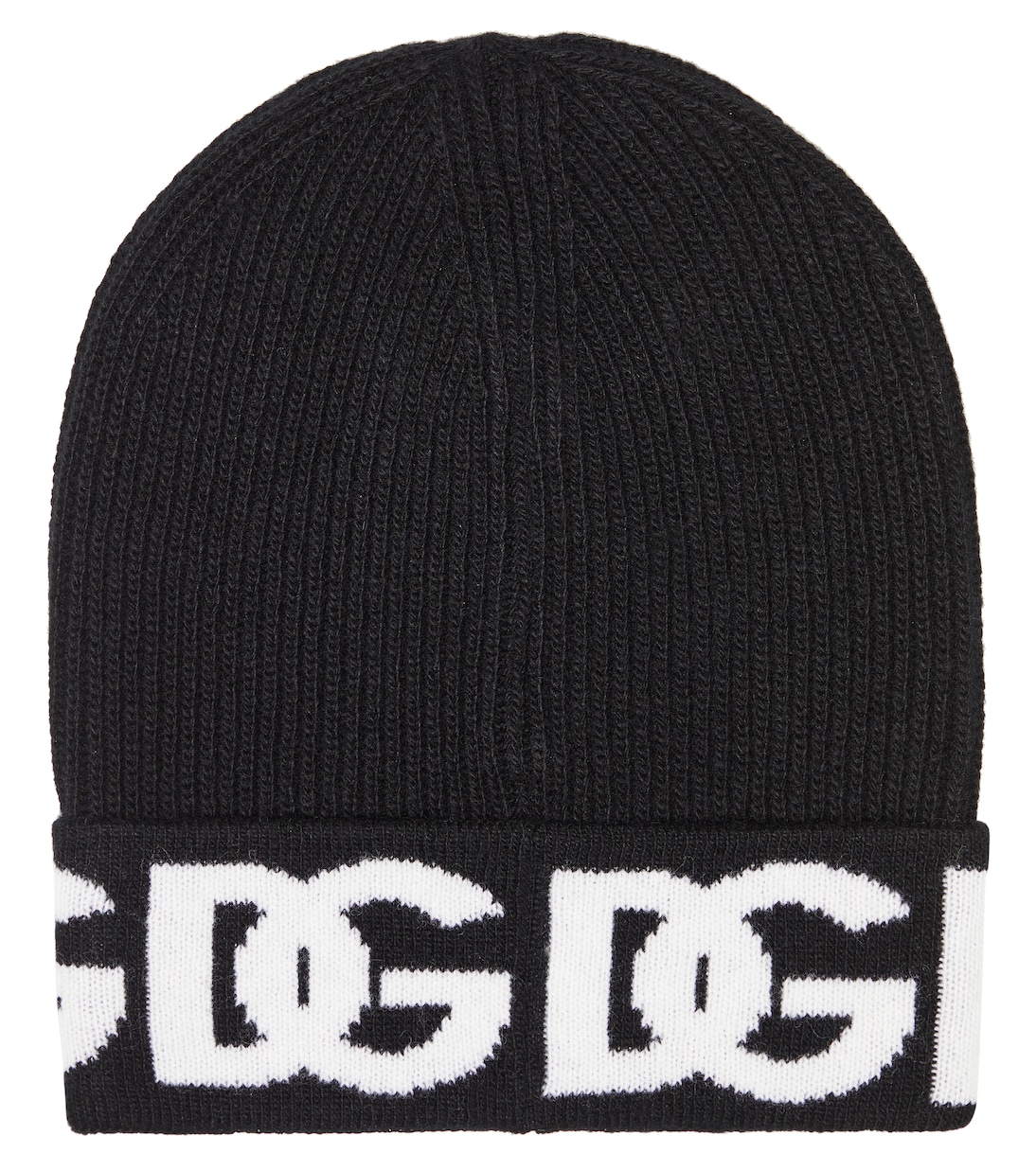 Logo virgin wool beanie | Dolce&Gabbana Kids