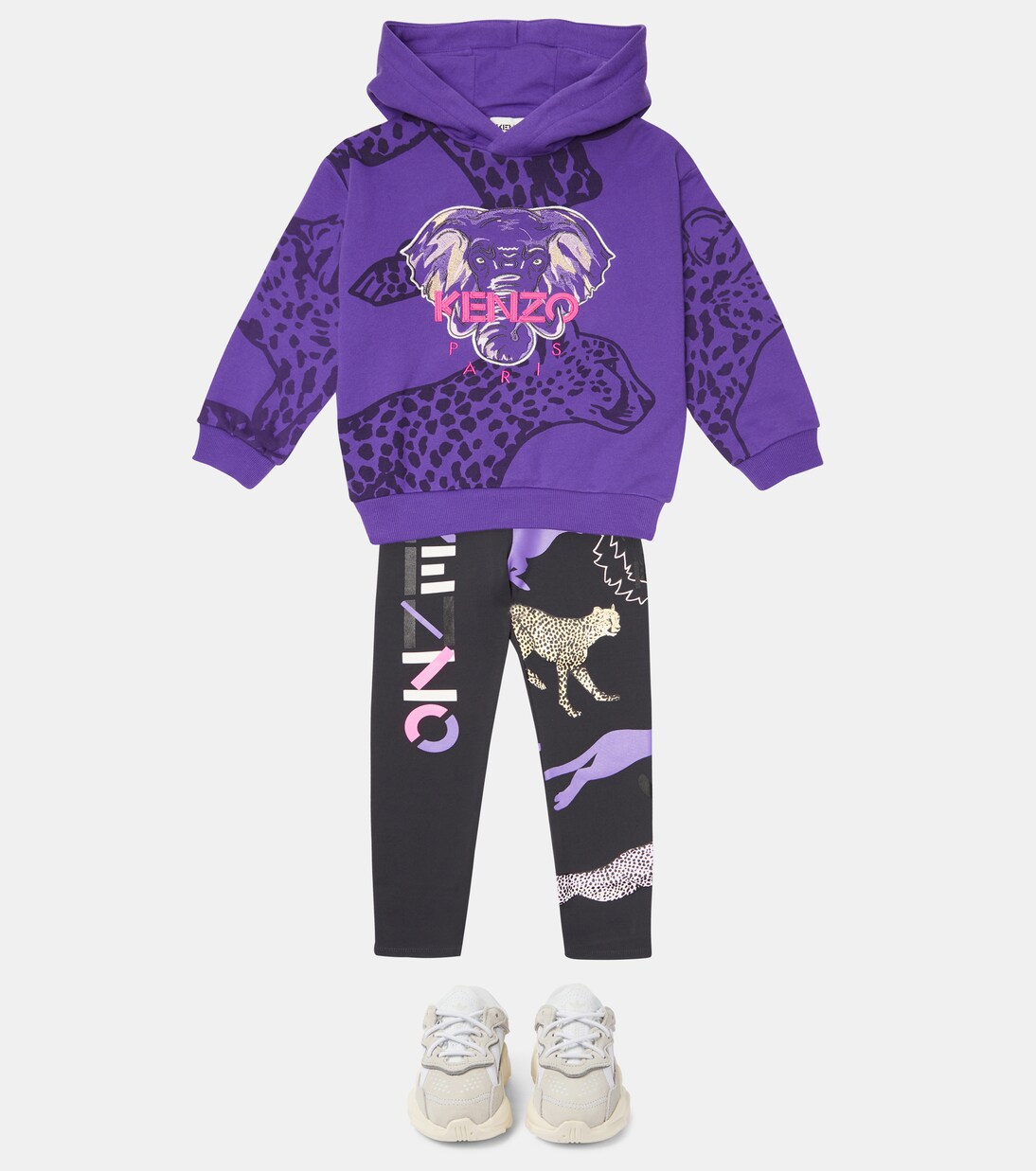 Legging imprimé à logo | Kenzo Kids