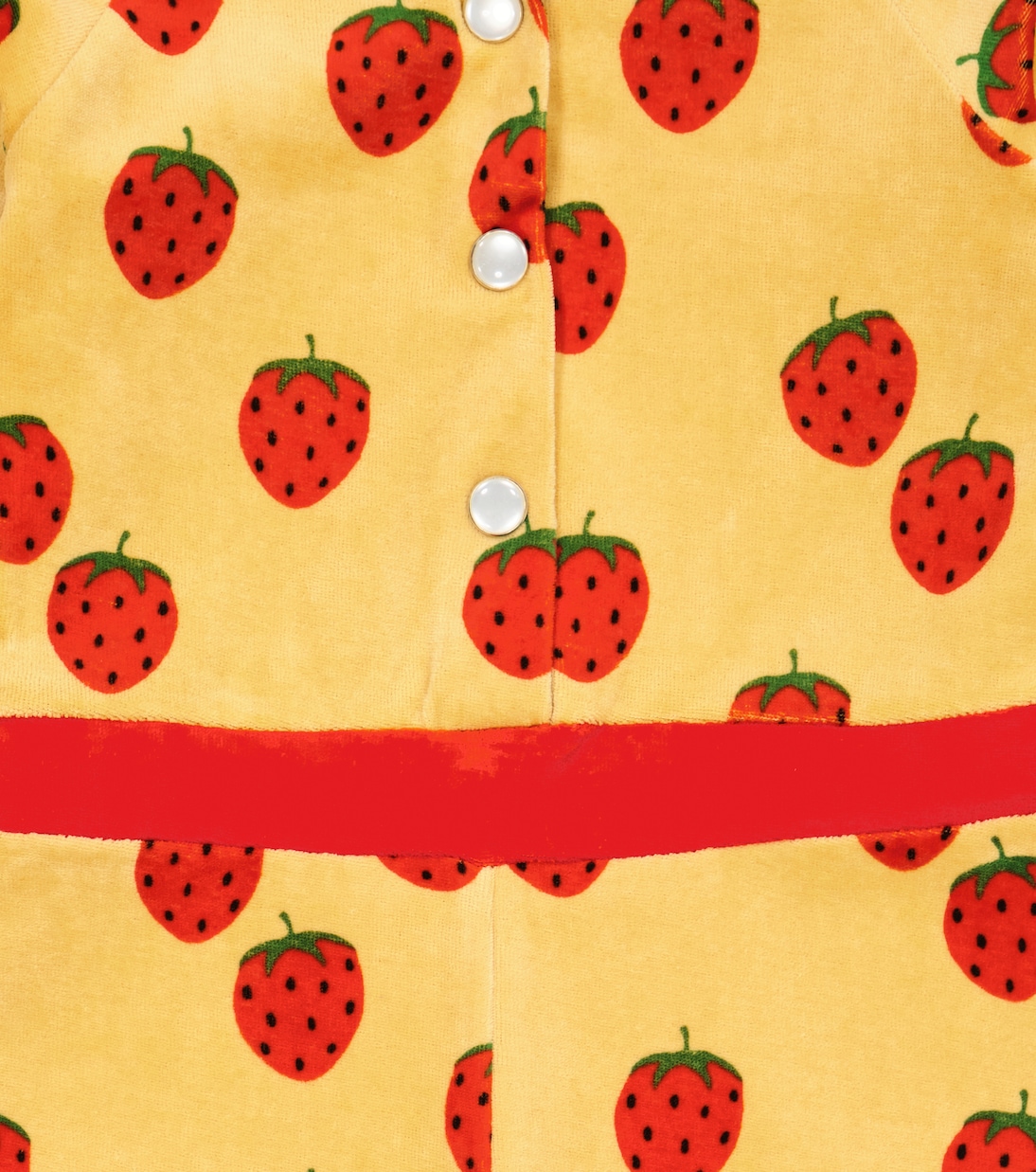 Printed velour jumpsuit | Mini Rodini