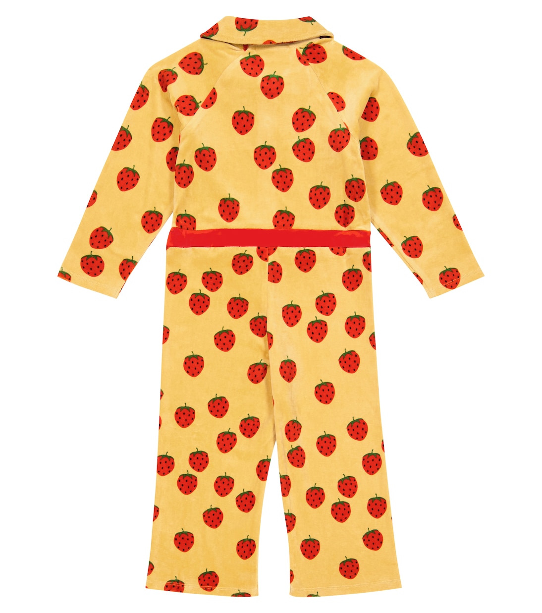 Printed velour jumpsuit | Mini Rodini