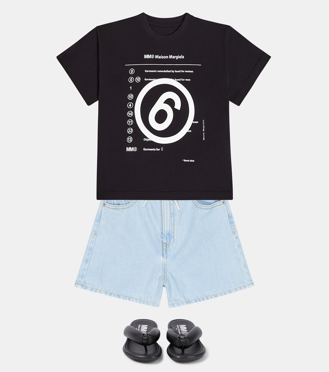 Denim shorts | MM6 Maison Margiela Kids