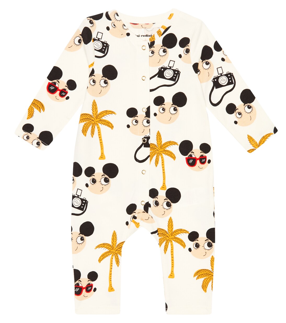 Baby Ritzratz cotton-blend jersey onesie | Mini Rodini