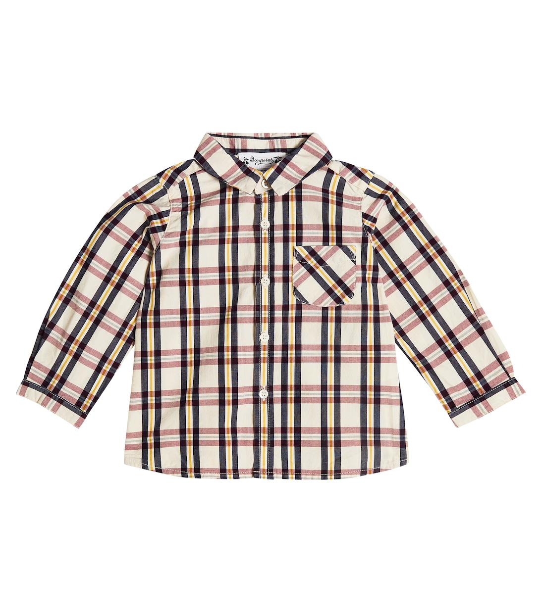 Baby Malo cotton shirt | Bonpoint