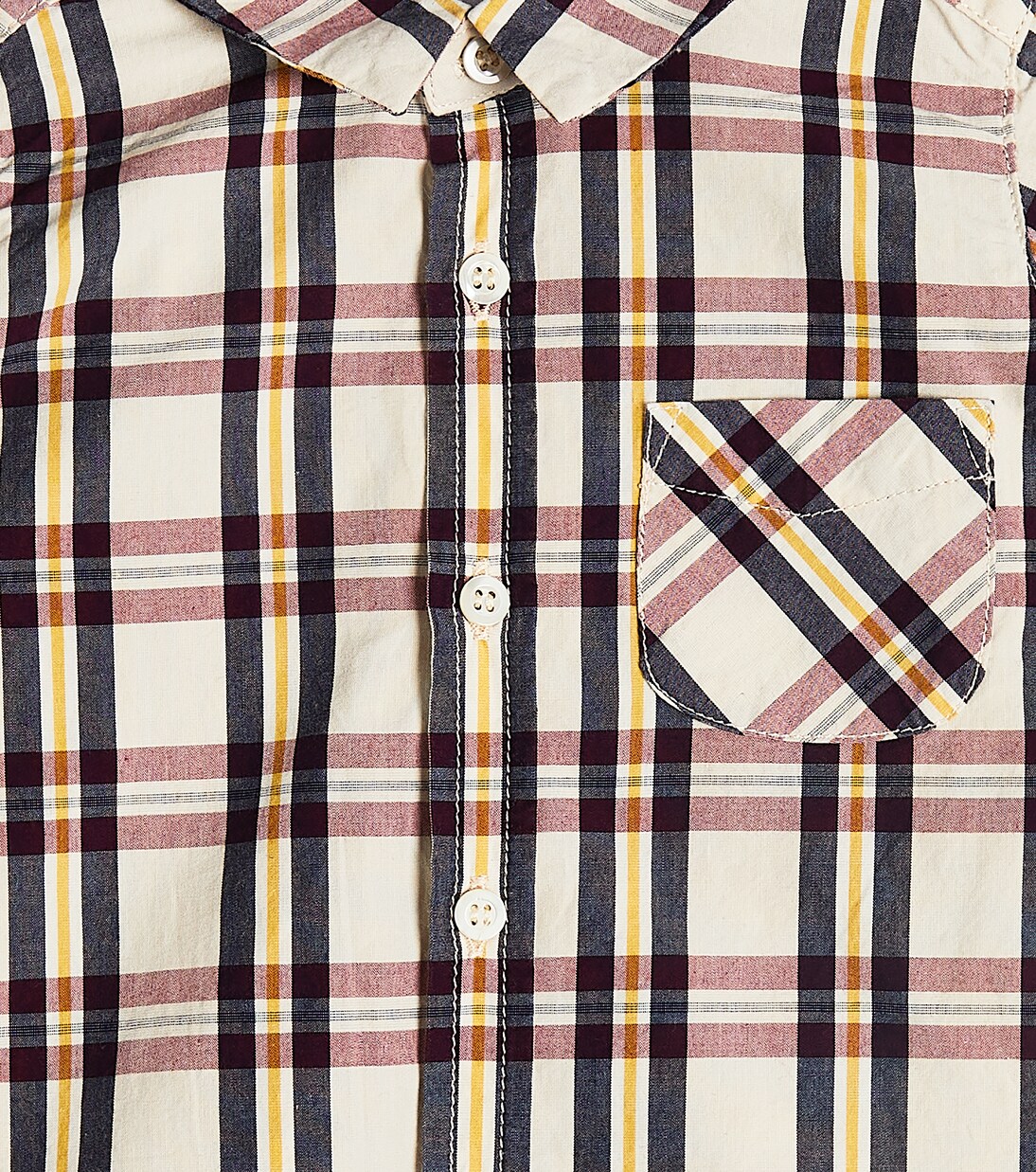 Baby Malo cotton shirt | Bonpoint