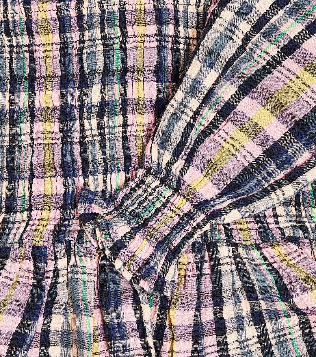 Ricarda checked cotton dress | The New Society