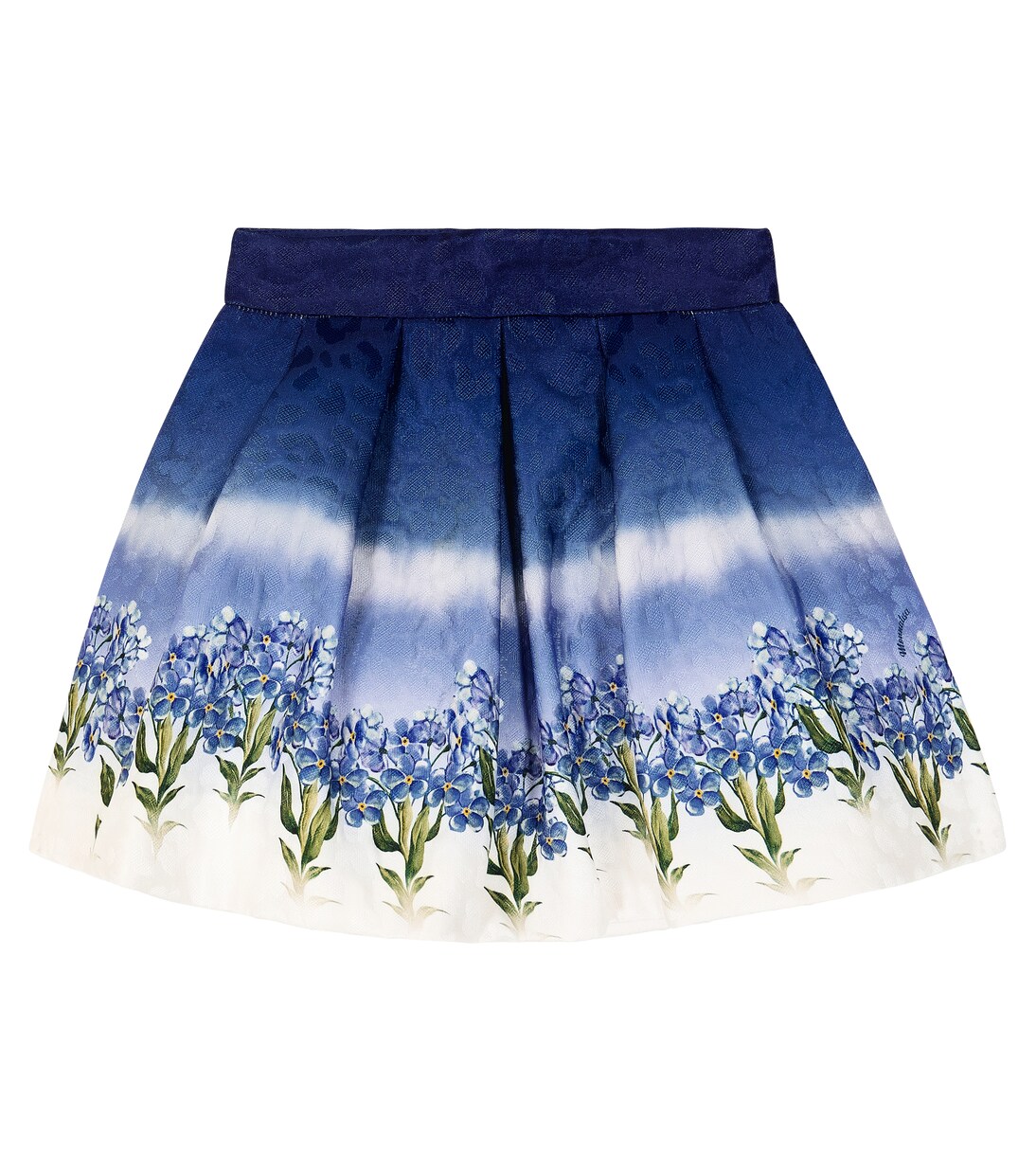 Bedruckter Rock aus Matelassé | Monnalisa