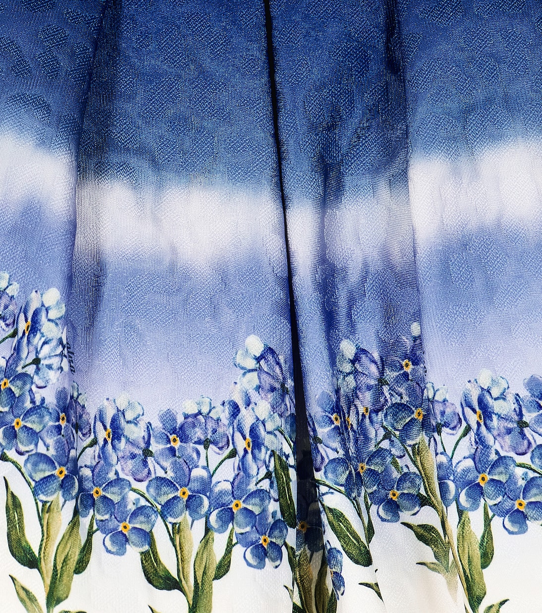 Bedruckter Rock aus Matelassé | Monnalisa