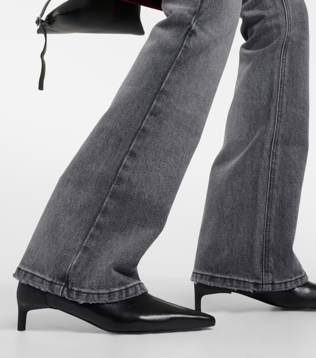 Low-Rise Straight Jeans | Courrèges