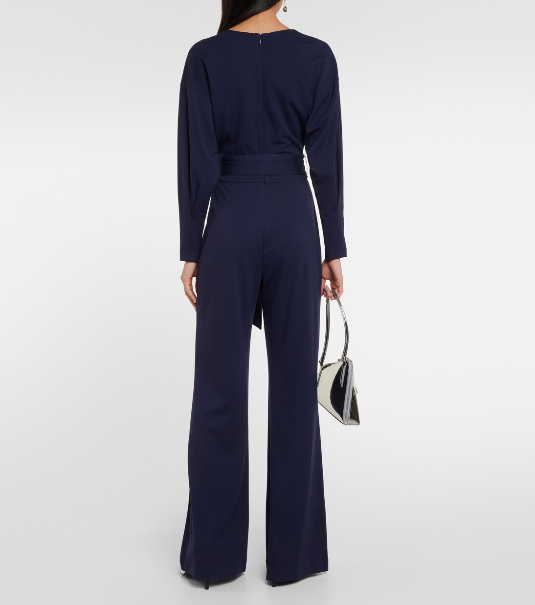 Marilou belted jersey jumpsuit | Diane von Furstenberg