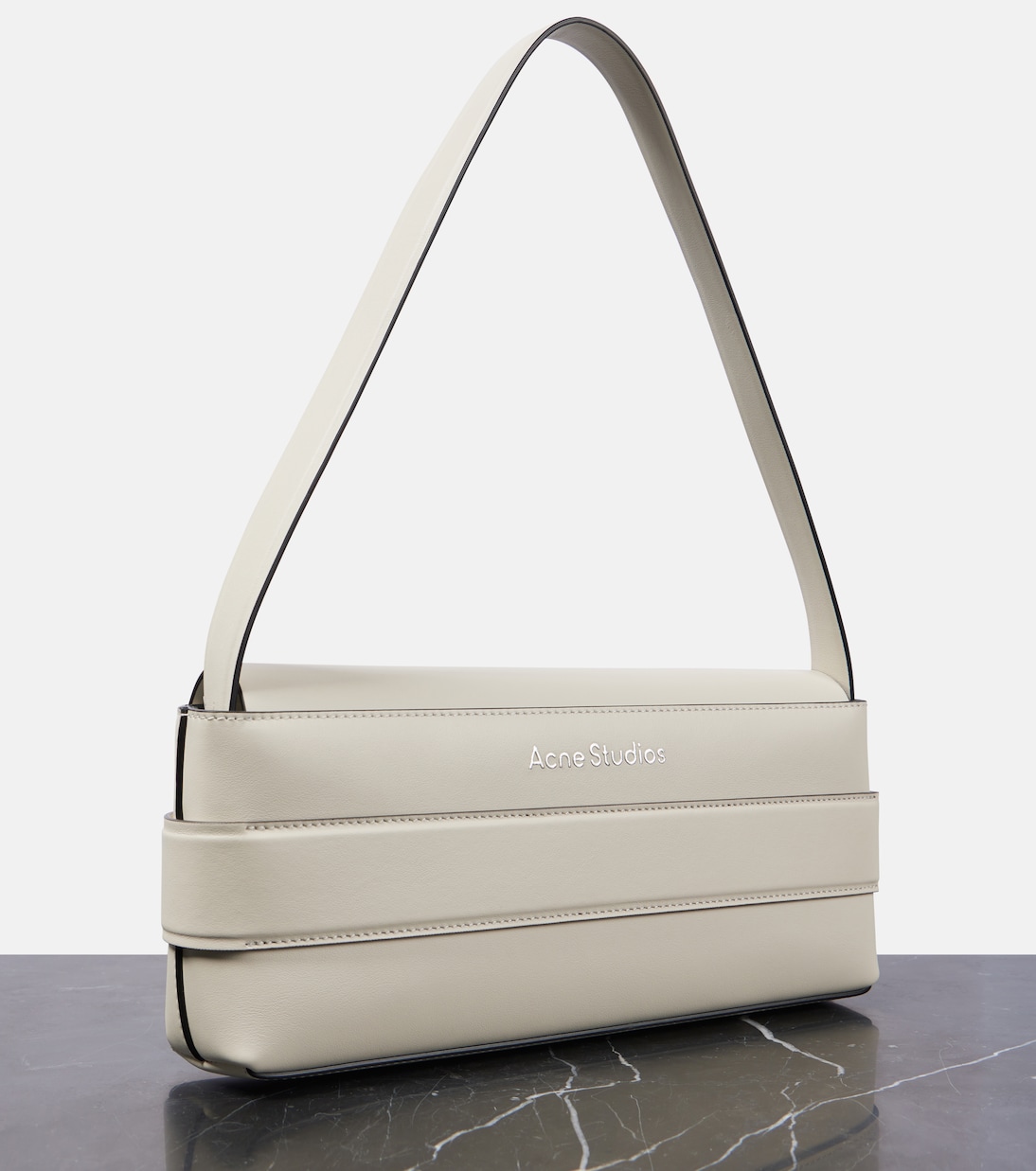 Schultertasche Musubi Small aus Leder | Acne Studios