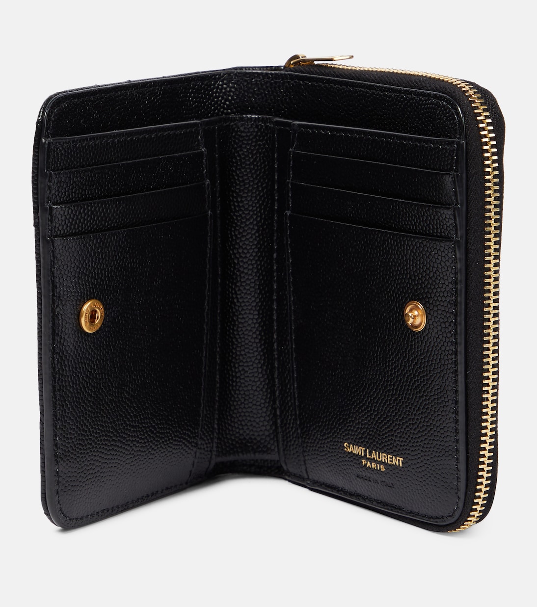 Cassandre matelassé leather wallet  | Saint Laurent