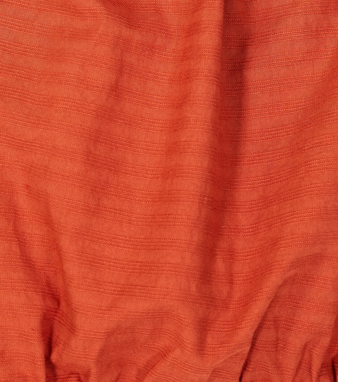 Tomato gathered cotton crop top | Bobo Choses