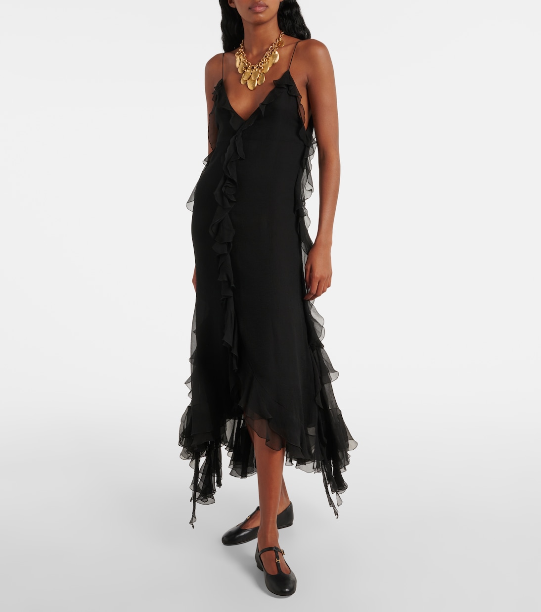 Mary-Jane-Ballerinas Marcie aus Leder | Chloé