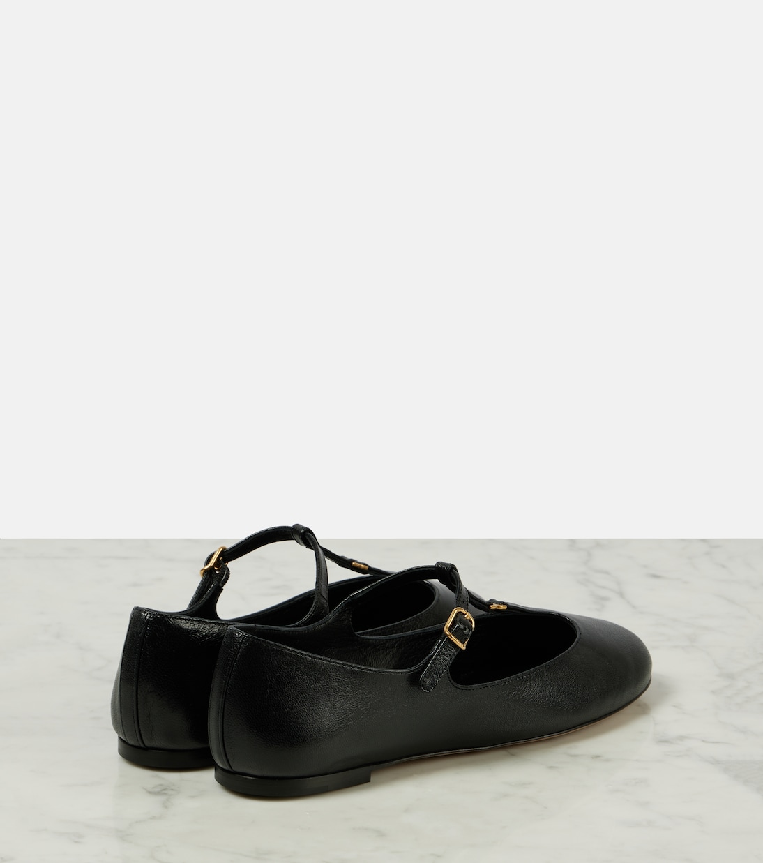 Mary-Jane-Ballerinas Marcie aus Leder | Chloé