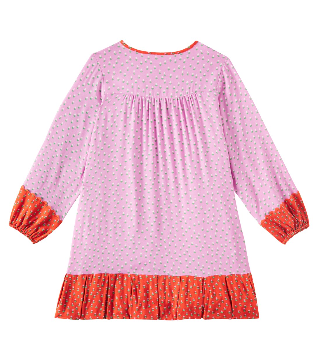 Robe brodée en sergé | Stella McCartney Kids