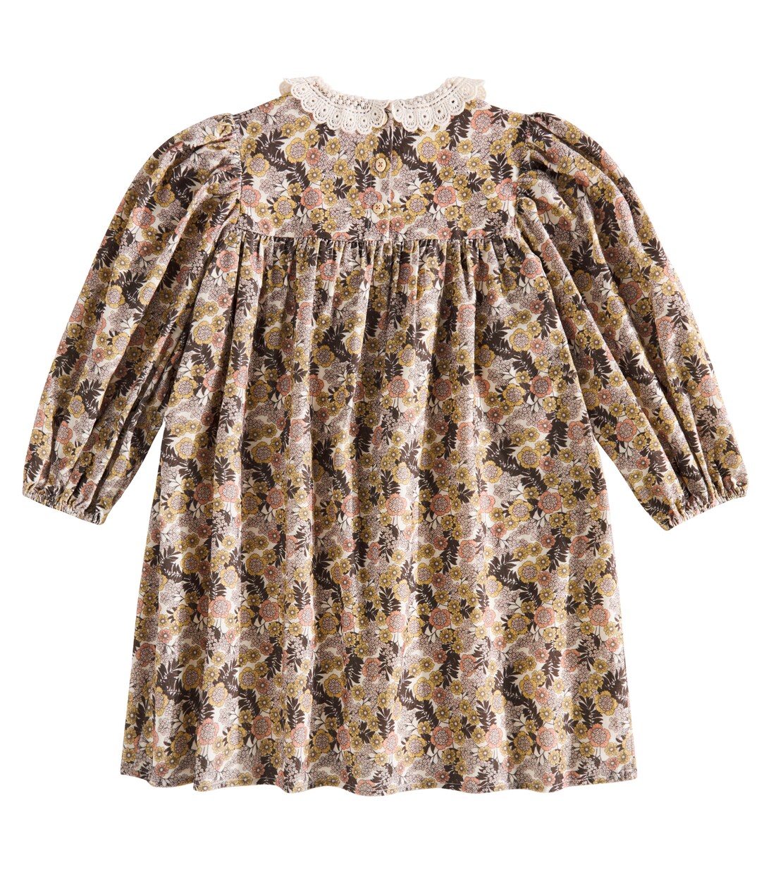 Robe Sophie en coton mélangé à fleurs | C'era Una Volta