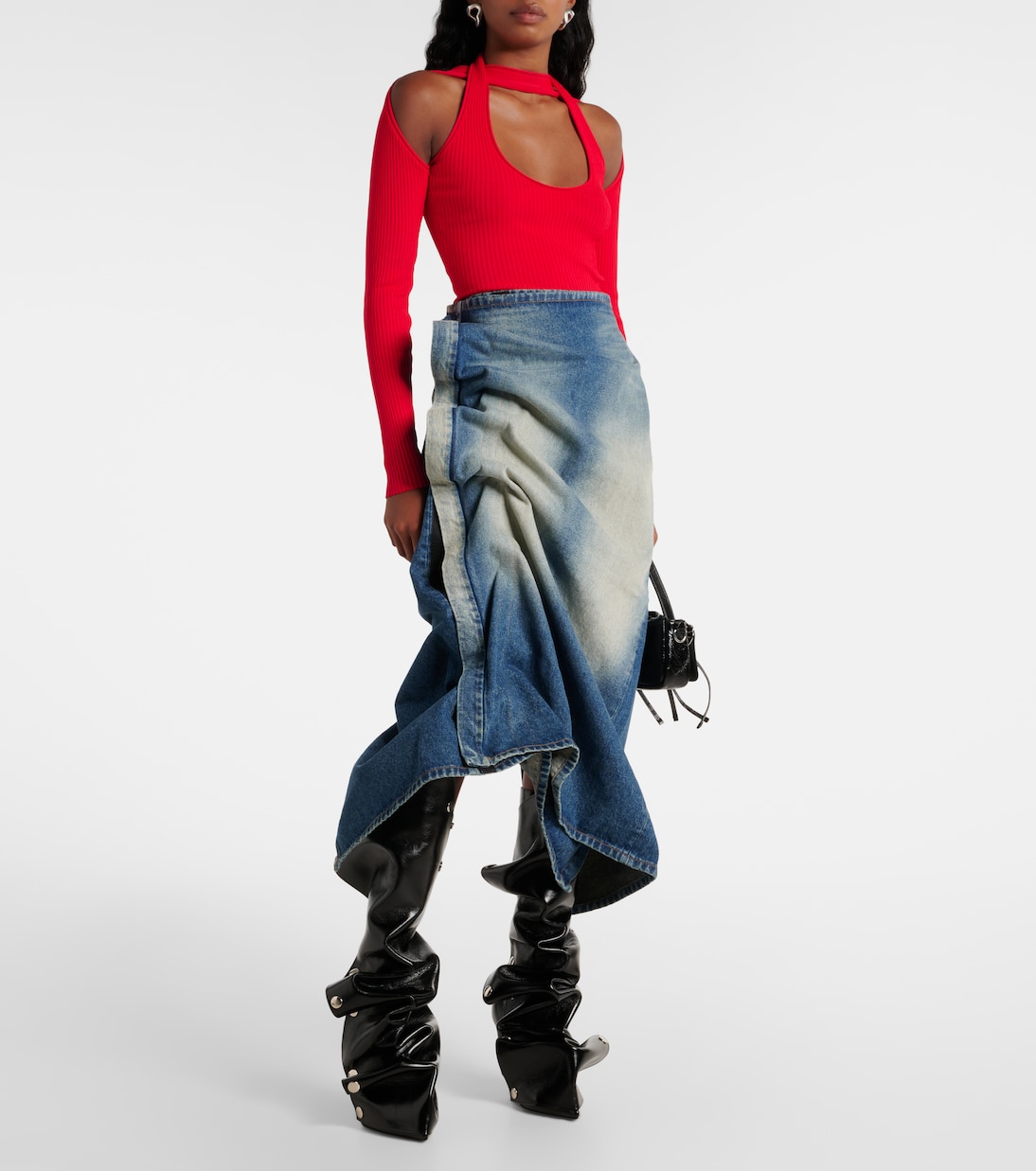 Botas altas Snap 100 de piel | Y/Project