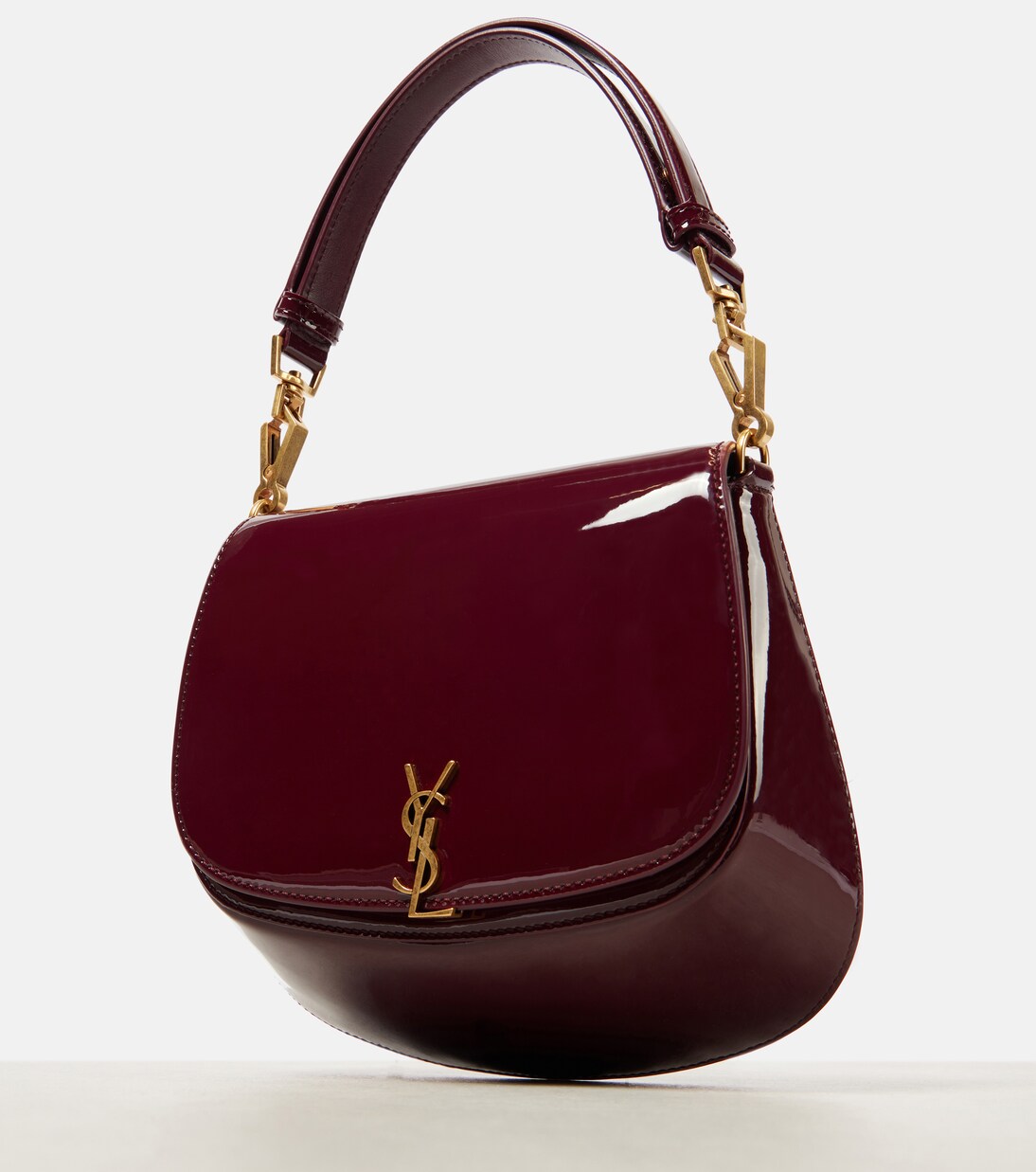 Voltaire patent leather shoulder bag | Saint Laurent