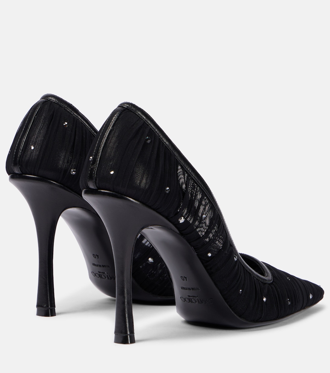 Lotta 100 embellished mesh pumps | Jimmy Choo