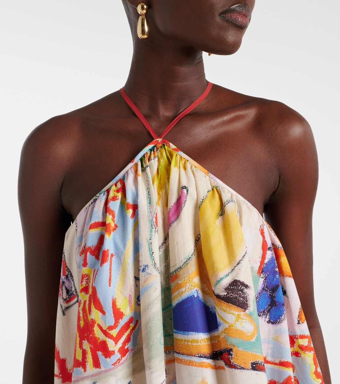 Robe La Charrasca en coton imprimé | Alémais