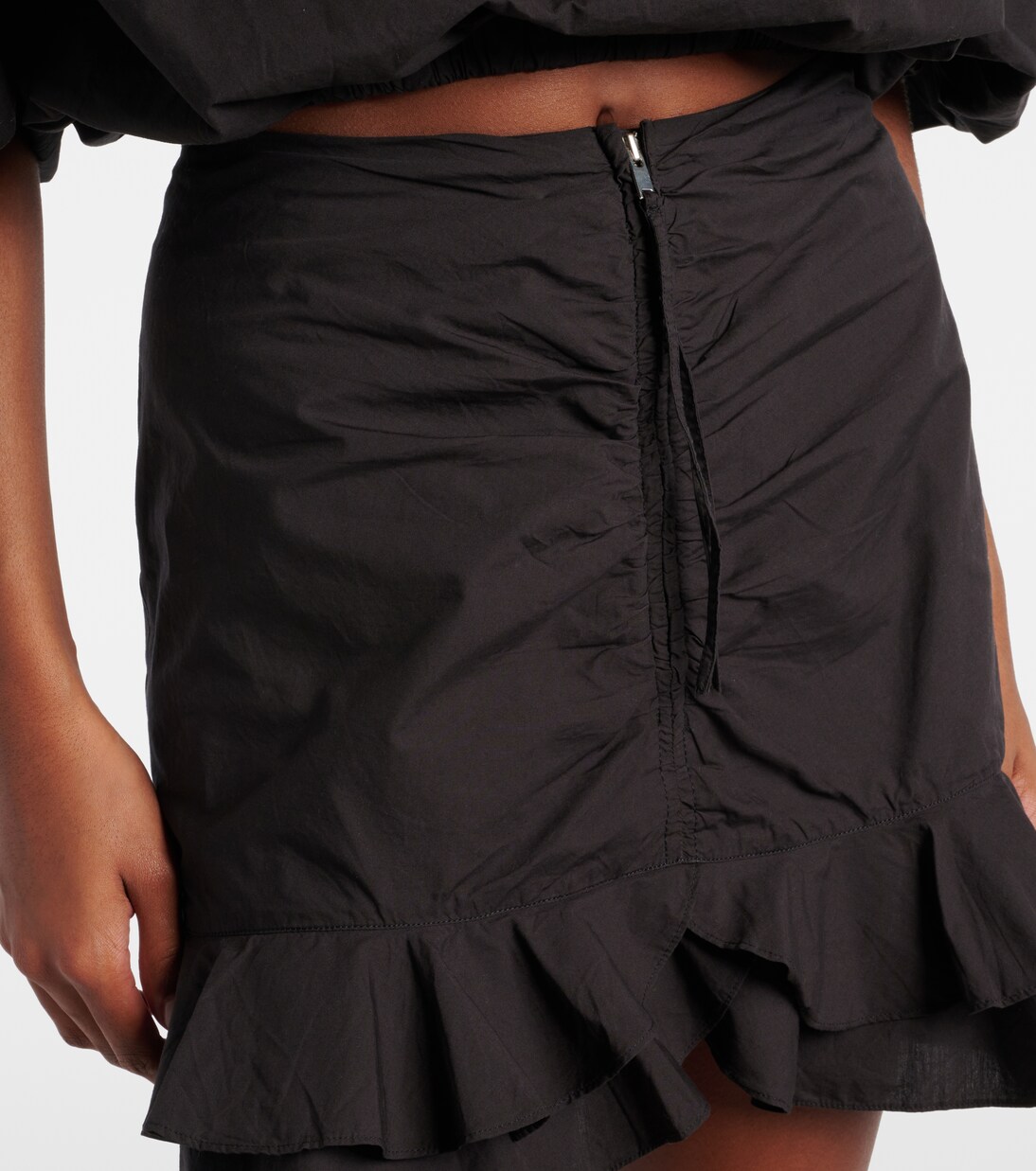 Minifalda Breenea de algodón con volantes | Marant Etoile