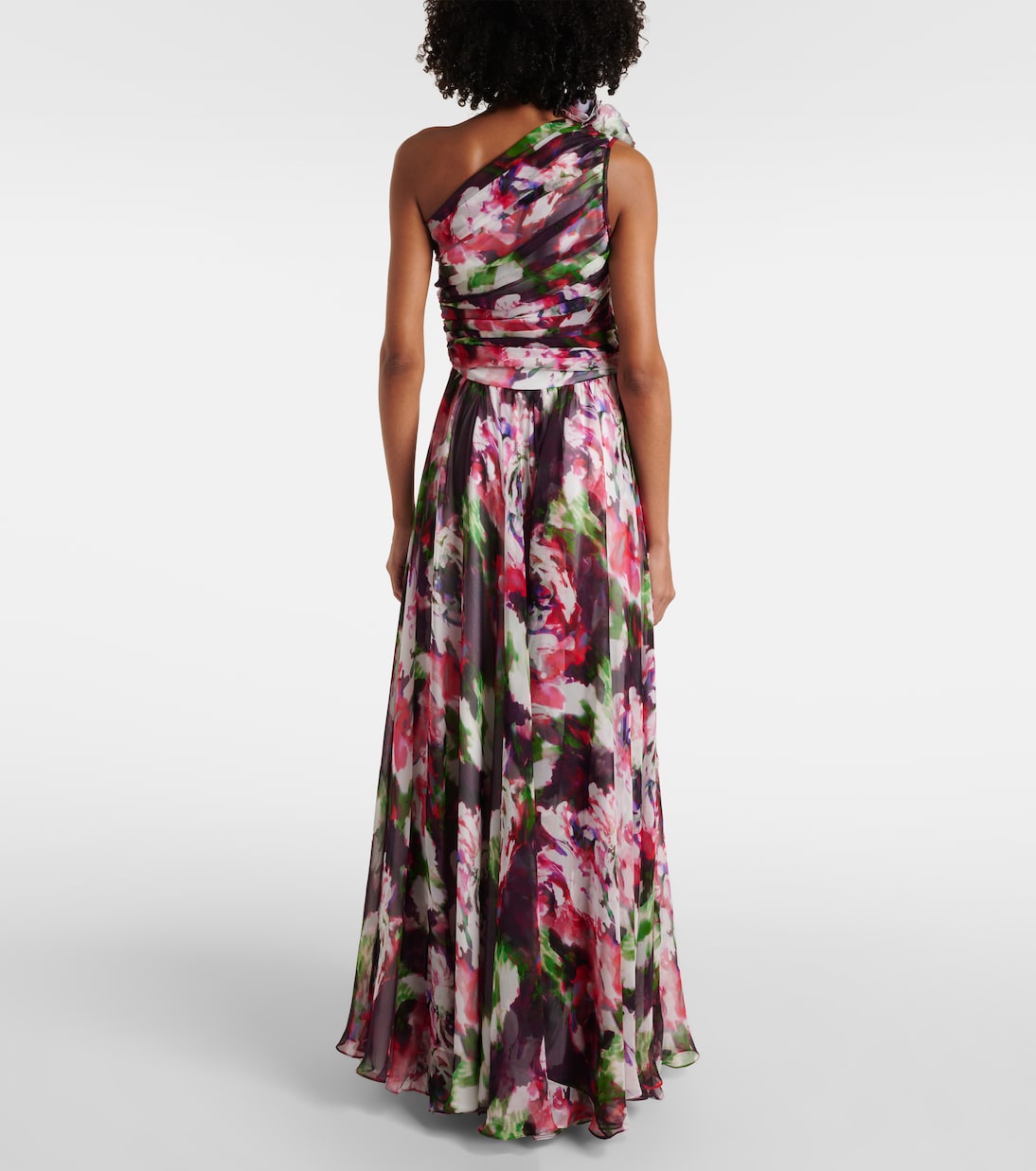 Robe Jera aus Seiden-Georgette | Costarellos