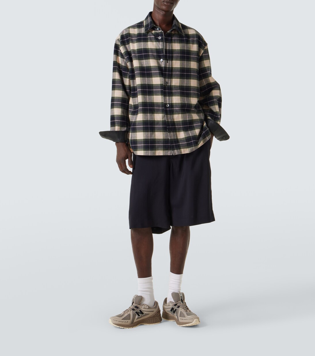 1906R leather-trimmed mesh sneakers  | New Balance