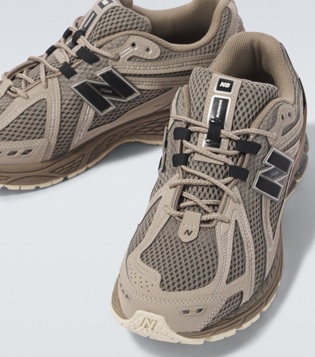1906R leather-trimmed mesh sneakers  | New Balance