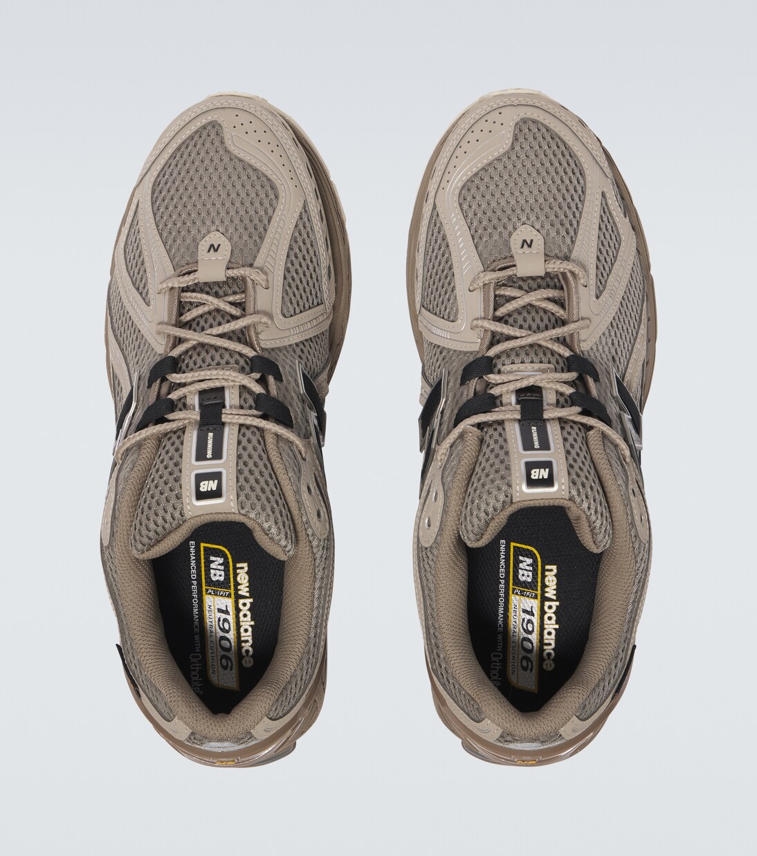 1906R leather-trimmed mesh sneakers  | New Balance