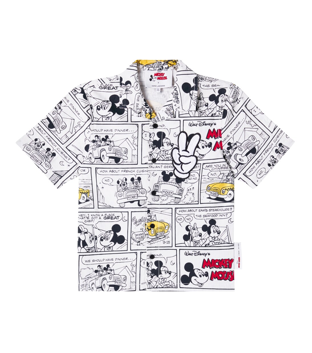 x Disney® printed cotton shirt | Marc Jacobs Kids