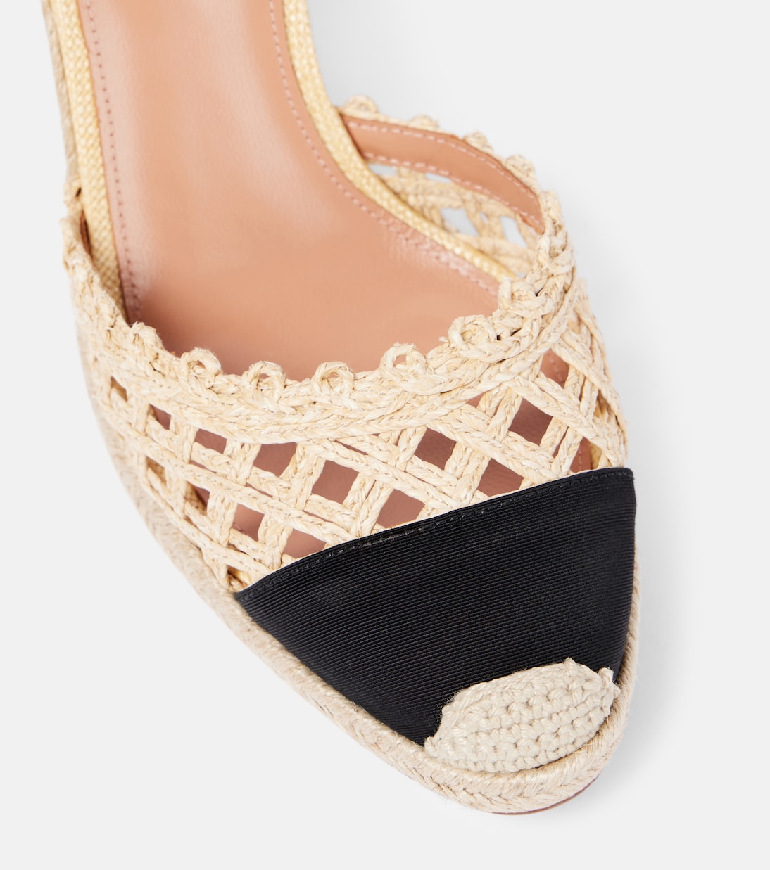 Sunburst 100 espadrille wedges | Aquazzura